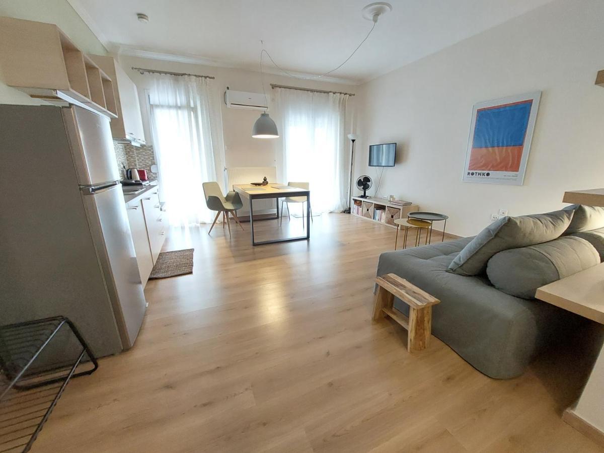 아테네 Cholargos Metro Station 2 Persons Cozy Studio. 아파트 외부 사진